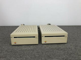 Apple Macintosh 3.  5 " 800k Floppy Disk Drive Set Of 2 A9m0106