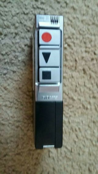 VINTAGE SONY M - 5 Microcassette Recorder Player NO wrist strap.  Comes. 2