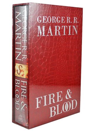 George Rr Martin Fire And Blood Signed First Edition Us