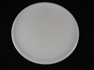 3 Vtg 1930s Catalina Island Art Pottery Dinner Plates Ivory 10 ¼” 2