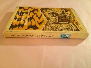MARY C JANE Mystery in Hidden Hollow vintage hardcover book 8