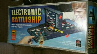 Vintage Electronic Battleship 1982 Milton Bradley 99 Complete (not)