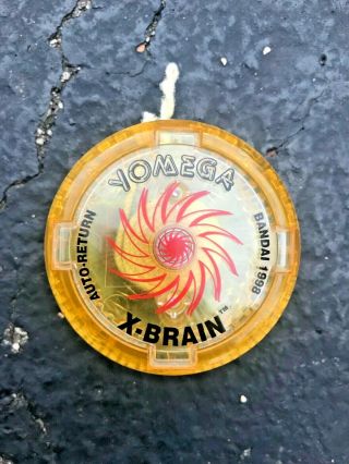 Vintage Yomega X - Brain Auto - Return Yoyo (bandai 1998)