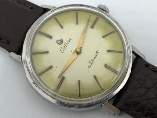 Vintage Men´s Certina Swiss 5601 - 102 Automatic Cal 25 - 65 - Stainless Steel