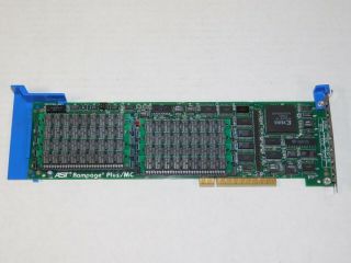 Vintage Ast Rampage Plus/mc Ram Memory Expansion 8mb Mca Card Adapter 202248 - 001