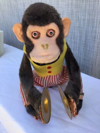 Vintage Musical Jolly Chimp Toy 7