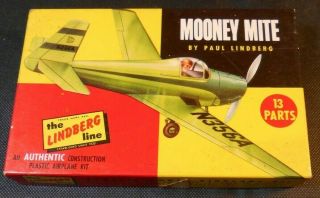 Vintage Lindberg Mooney Mite Model Kit