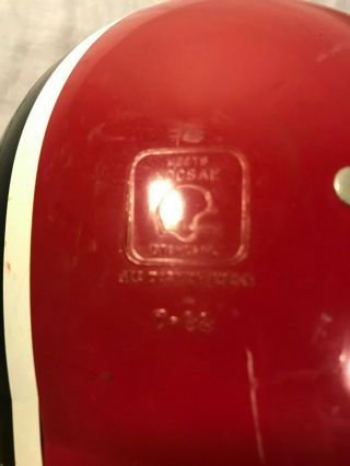 Vintage Rawlings HNFL - N Small Atlanta Falcons Football Helmet Made USA 7