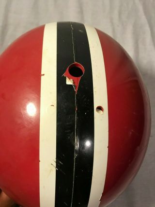 Vintage Rawlings HNFL - N Small Atlanta Falcons Football Helmet Made USA 8