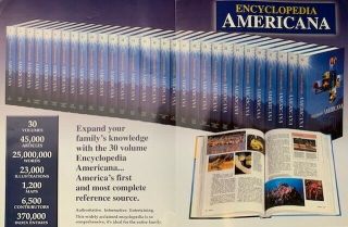 2005 Encyclopedia Americana Complete Set (30 Vols) (in Boxes)
