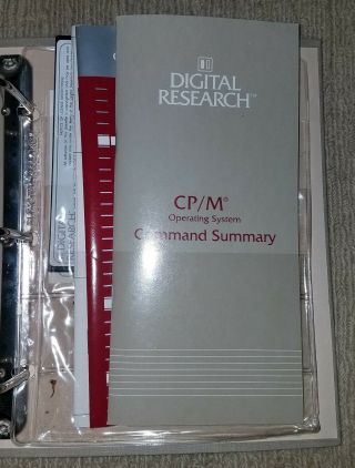 Digital Research CP/M Operating System Xerox 1800 version 2.  2 8R1245 7