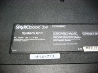 Tadpole Technology Plc " Sparcbook 3xp "