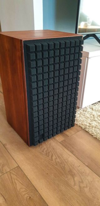 PREMIUM SOUND NEUTRAL JBL L100 FOAM QUADREX speaker grilles.  USA FAST 9
