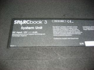 Tadpole Technology Plc.  " Sparcbook 3 "