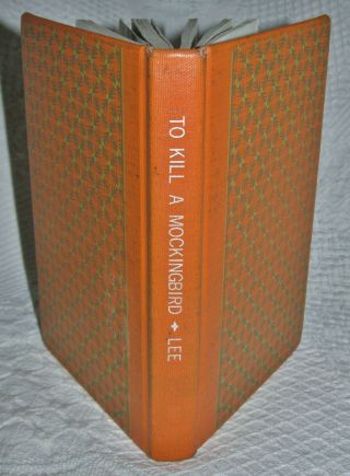 To Kill A Mockingbird - Harper Lee 1960 1st Ed Bce Mystery Print Library Binding
