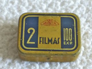 Minox Riga Vef Film Tin