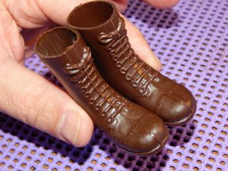 // Gi Joe // Vintage Tall Brown Boots //, .  4