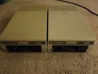 Commodore 1541 Drives 8 And 9 Newtronics Tan C64 C128