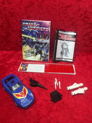 Vintage 1980 1984 Takara Transformers G1 Tracks Almost Complete W Instructions