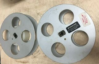 1600 Foot Capacity 16mm Motion Picture Split Good