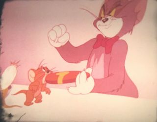 Tom And Jerry 16mm film “The Mouse Comes To Dinner ” 1945 Vintage Cartoon 6