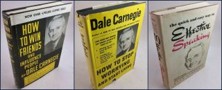 3 Hc/dj Vintage Books By Dale Carnegie How To Win Friends & Influence People,