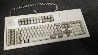 Vintage Ibm 1395660 White Wired 122 Key Clicky Keyboard 1992 Model M