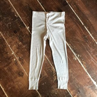 Vintage Wwii Us Military Long Johns Thermal Underwear Pants 32/34 Waist