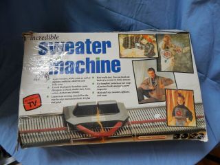 Vintage Bond Incredible Sweater Machine Knitting - Made In England