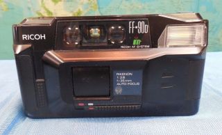 Fully - Ricoh Ff 90d Point & Shoot Af Camera With 35mm F/2.  8 Lens