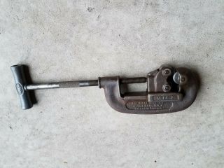 Vintage Ridgid No.  2 Pipe Cutter,  1/8 