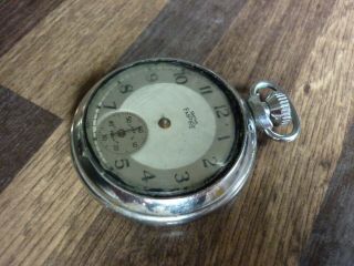 Vintage Smiths Empire Pocket Watch Runs - Spares Repair