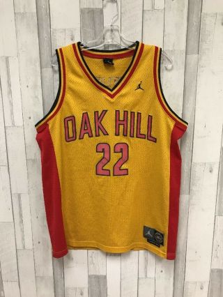 Vintage Carmelo Anthony Oak Hill High School Jordan Basketball Jersey Size L