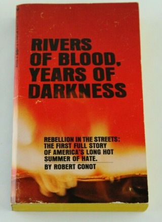 Rivers Of Blood Years Of Darkness Robert Conot Vintage Paperback Watts Riots