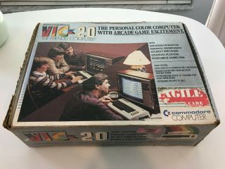 Rare And Vintage - Commodore Vic 20 Color Computer With Arcade Games