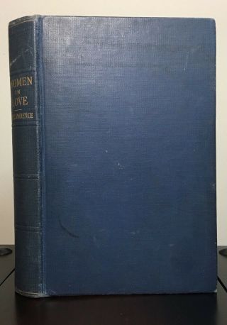 Women In Love By D.  H.  Lawrence | 1st Ed & 1st Print | Limited No.  17 Of 1250