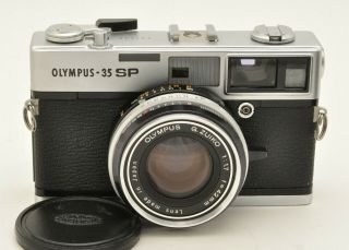 " Olympus - 35 Sp Rangefinder Camera With Case