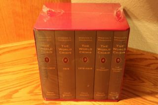 The World Crisis Winston Churchill Folio Society 2007 5 Volume Set Wow