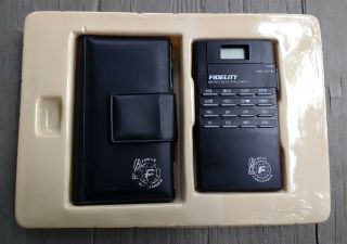 Fidelity Micro Chess Challenger Electronic Handheld Computer Game VTG Model 6096 2
