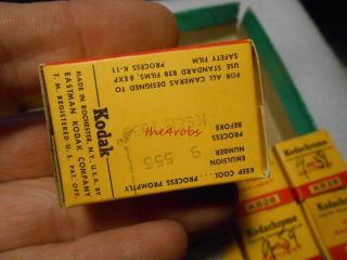 16 Rolls Kodak K828 Kodachrome Daylight Film in Boxes Expired 1959 3