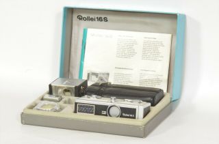 Rollei 16s Submini - The Rolls Royce Of 16mm Still Cameras - - - As