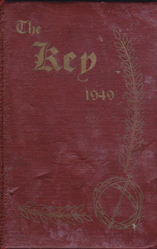 Benjamin Franklin High School The Key 1949 Rochester Ny Yearbook