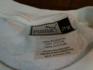 Tennessee Titans Vintage 2000 AFC Champions NFL T - Shirt Puma 2XL Flaws C11 4