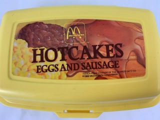 Vintage 1988 Fisher Price McDonald ' s Hotcakes Pancakes Breakfast Play Food 3