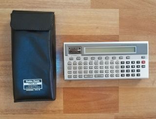 Vintage Radio Shack Pocket Computer Trs - 80 Pc - 2 With Case