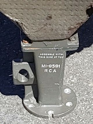 Pair RCA MI - 9595 Horns with MI - 9591 Throats 1.  4 