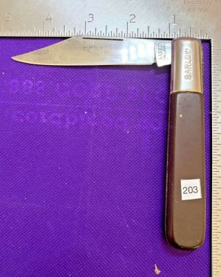 Vintage Folding Pocket Knife Sabre Barlow Single Blade Ireland