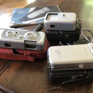 Minox Wetzlar Iii Subminiature Camera W/ Accessories