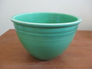 Vintage Fiesta Fiestaware Green 5 Mixing Bowl / Nesting Bowl