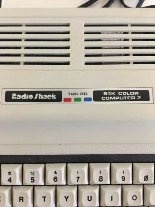 Tandy Radio Shack TRS - 80 64K Color Computer 2 3